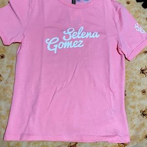 Pink , brand new selena Gomez shirt